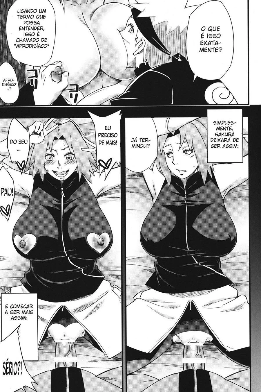Ardentes HQ de Naruto: Sexo Explícito com os Personagens na Intimidade