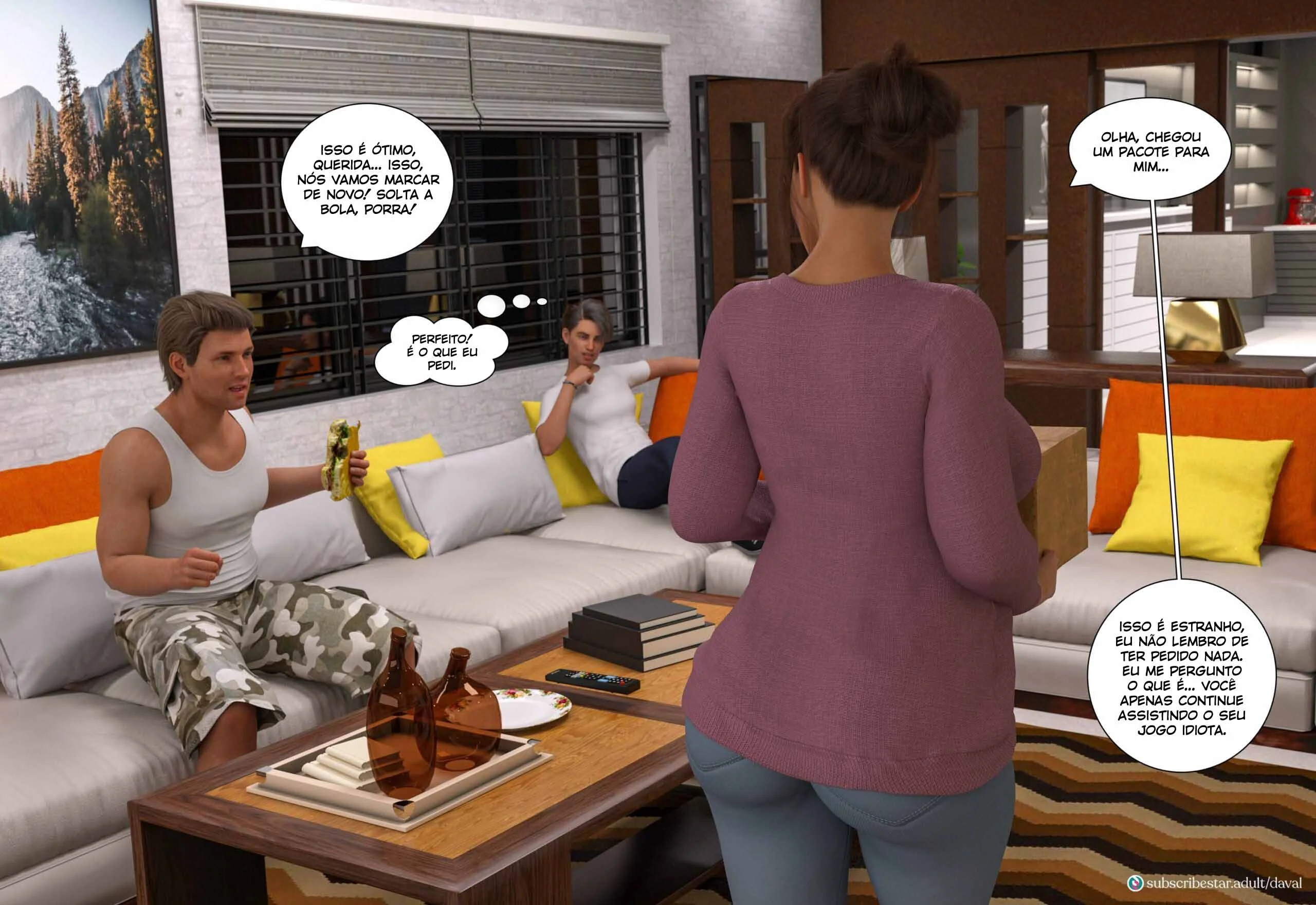 Fantasias Proibidas: Quadrinhos Eróticos em 3D para Saciar seus Desejos Fantasias Proibidas: Quadrinhos Eróticos em 3D para Saciar seus Desejos