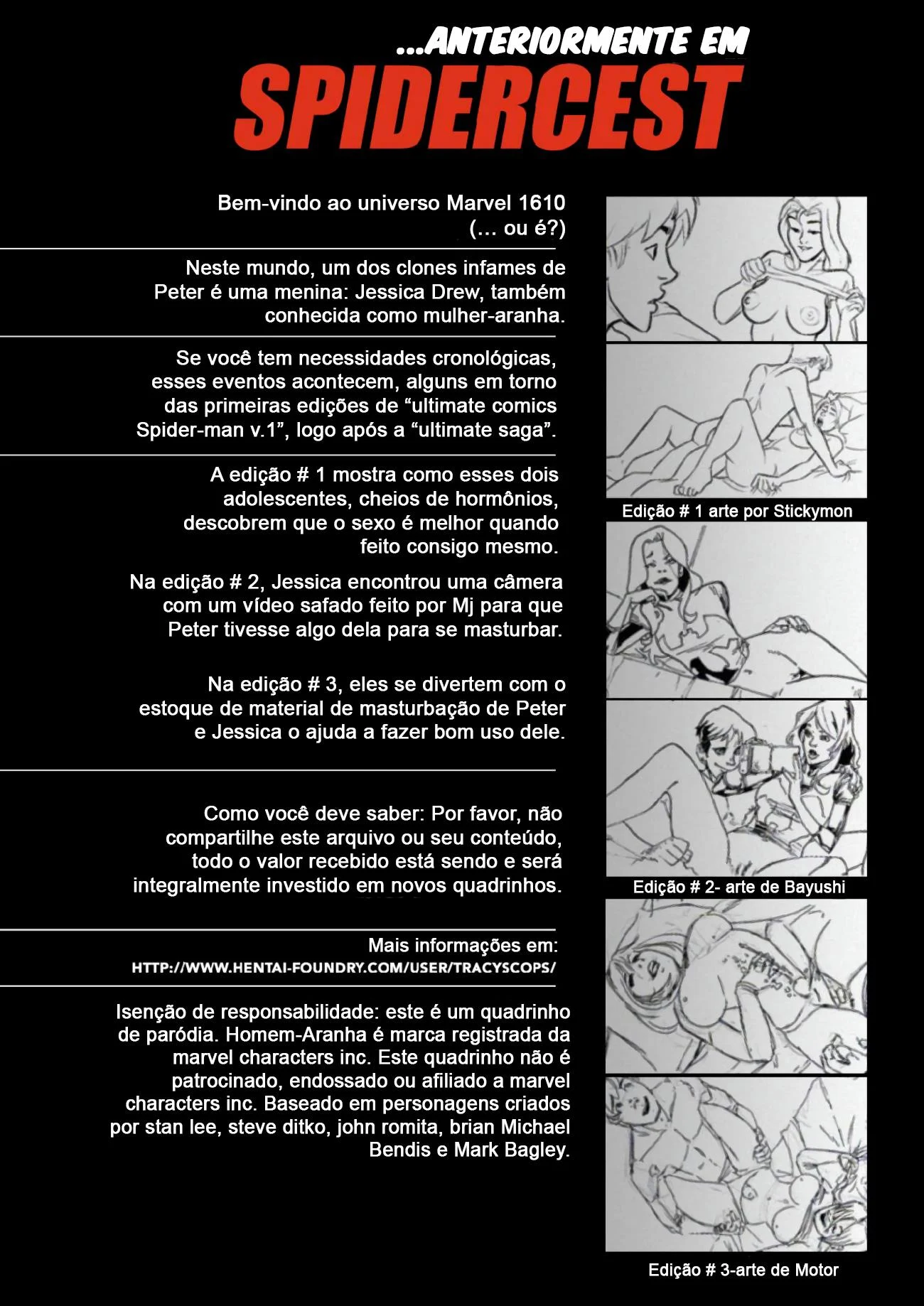 Coleção Proibida: Homem-Arana Deseja a Esposa do Primo em Cenas Explícitas Coleção Proibida: Homem-Arana Deseja a Esposa do Primo em Cenas Explícitas