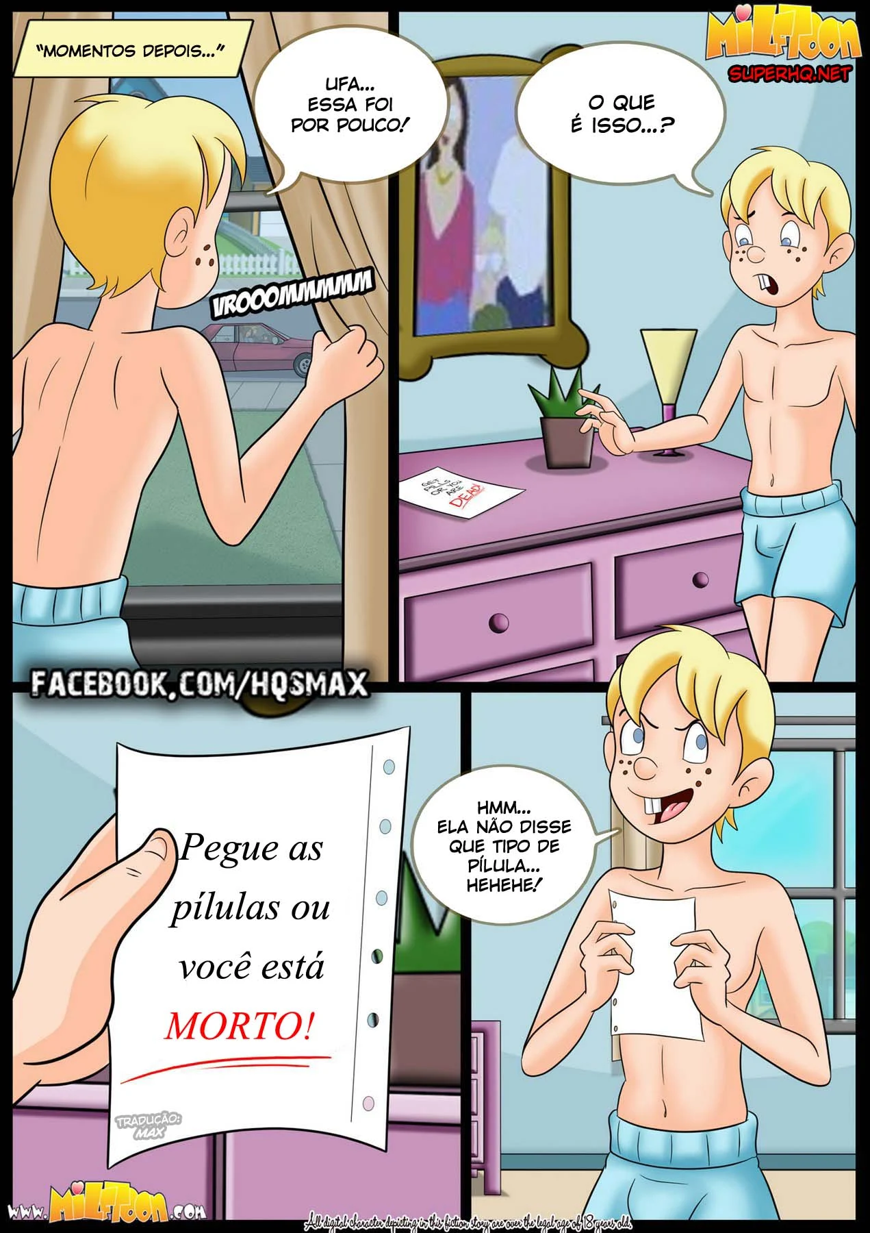 Filho Metendo Gostoso na Mãe Safada - Hentai Brasileiro Explícito