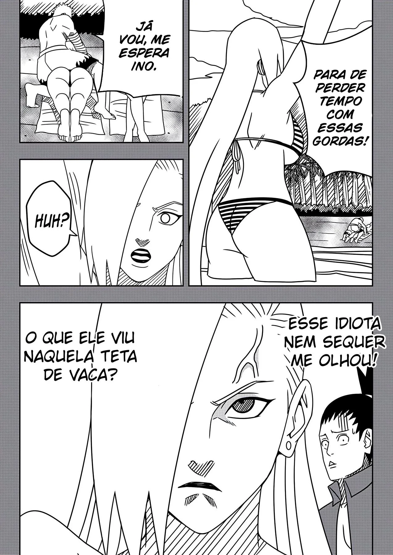 Hentai Picante da Ino Yamanaka: Sexo Explícito nos Quadrinhos de Naruto