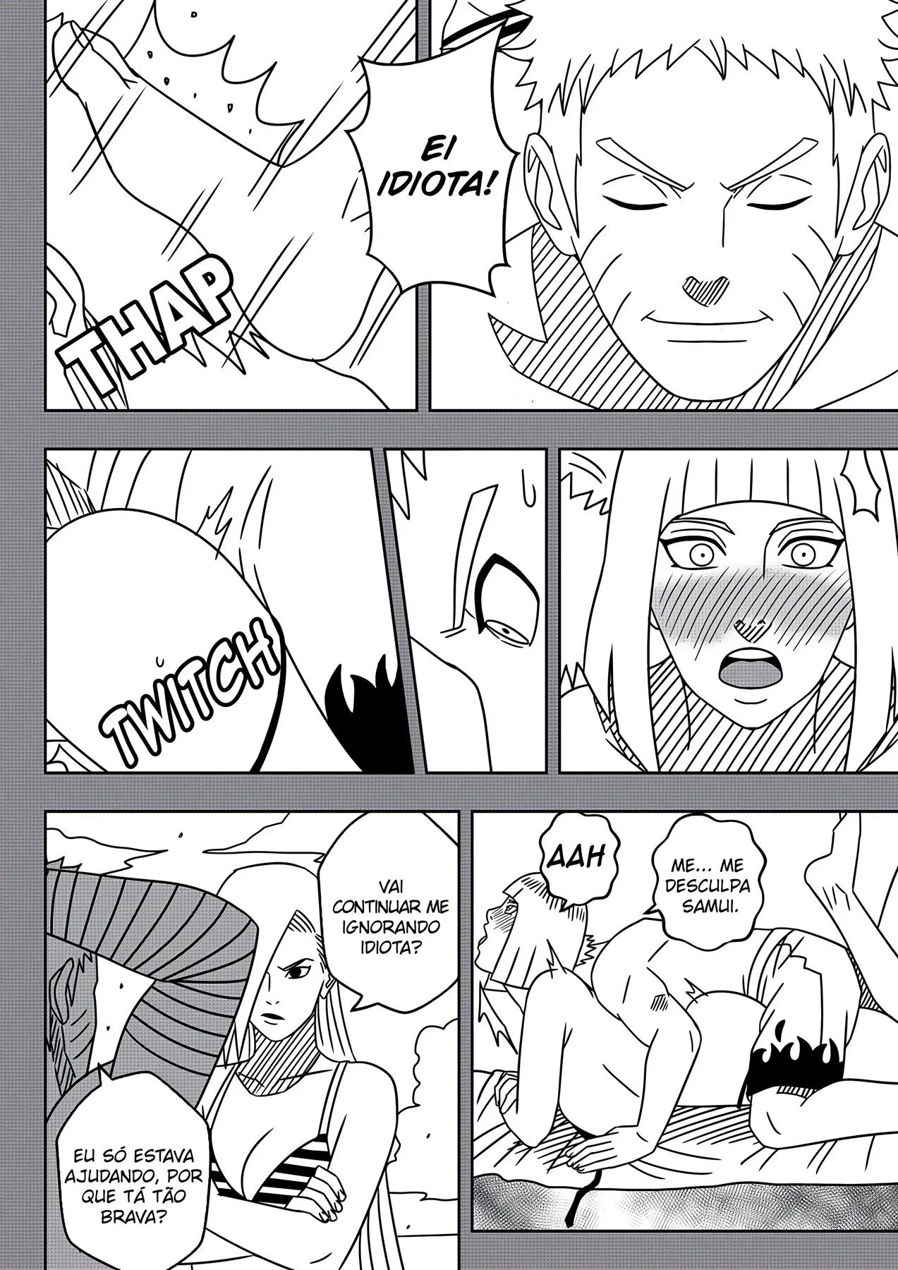 Hentai Picante da Ino Yamanaka: Sexo Explícito nos Quadrinhos de Naruto