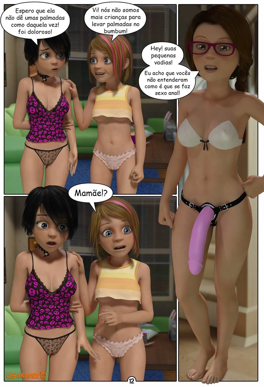 Quadrinhos Explícitos 3D: A Vida Íntima de Riley - Edição Quente