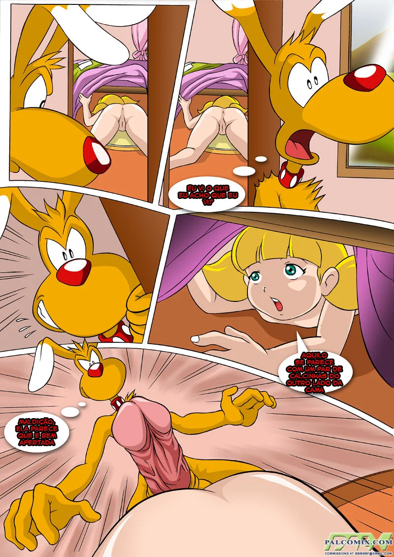Britney: Sexo Animal com a Garota-Pomba em HQ Proibida