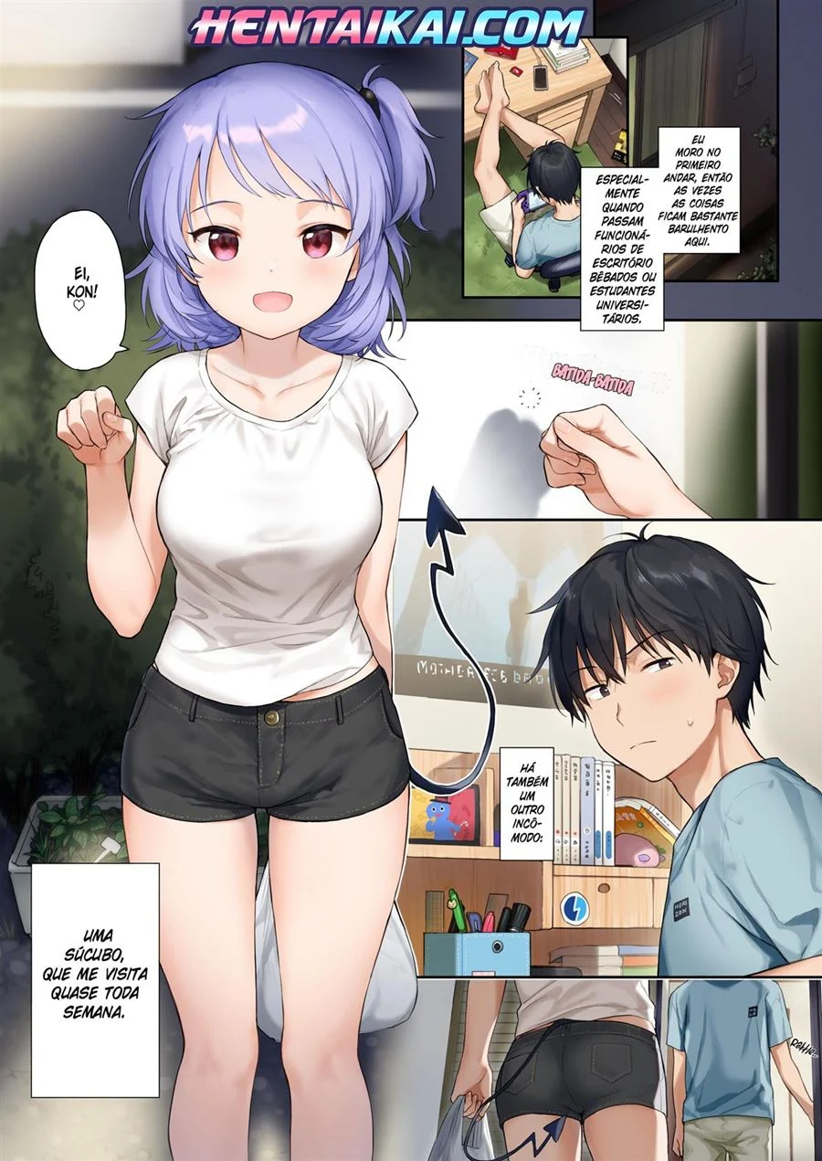 Succubus Tomando Controle: Foda Explícita em Quadrinhos Proibidos