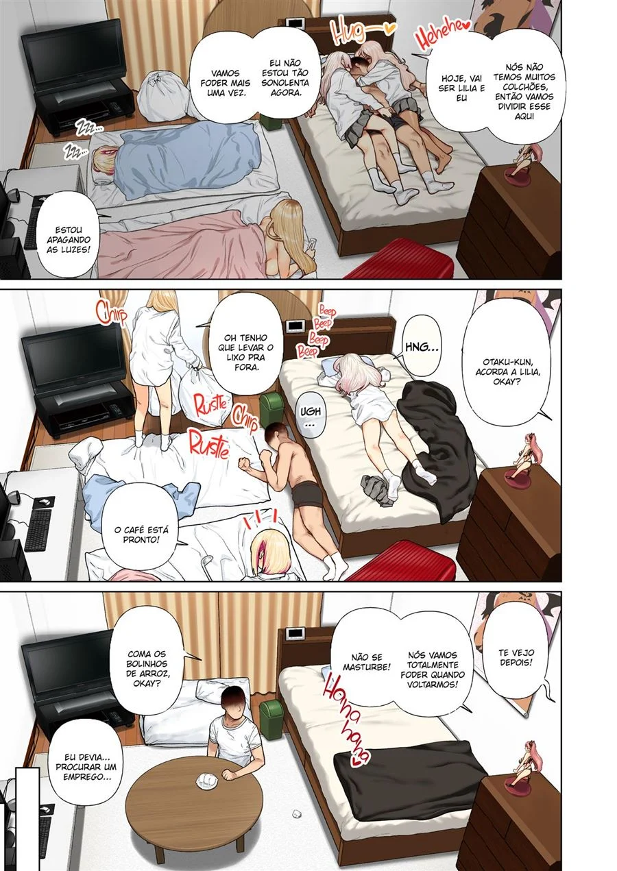 Expansão Erótica: Hentai Gyaru Domina o Harém com Fetichismo Escancarado