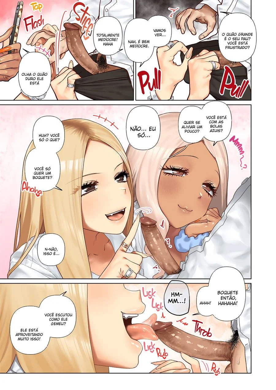 Expansão Erótica: Hentai Gyaru Domina o Harém com Fetichismo Escancarado