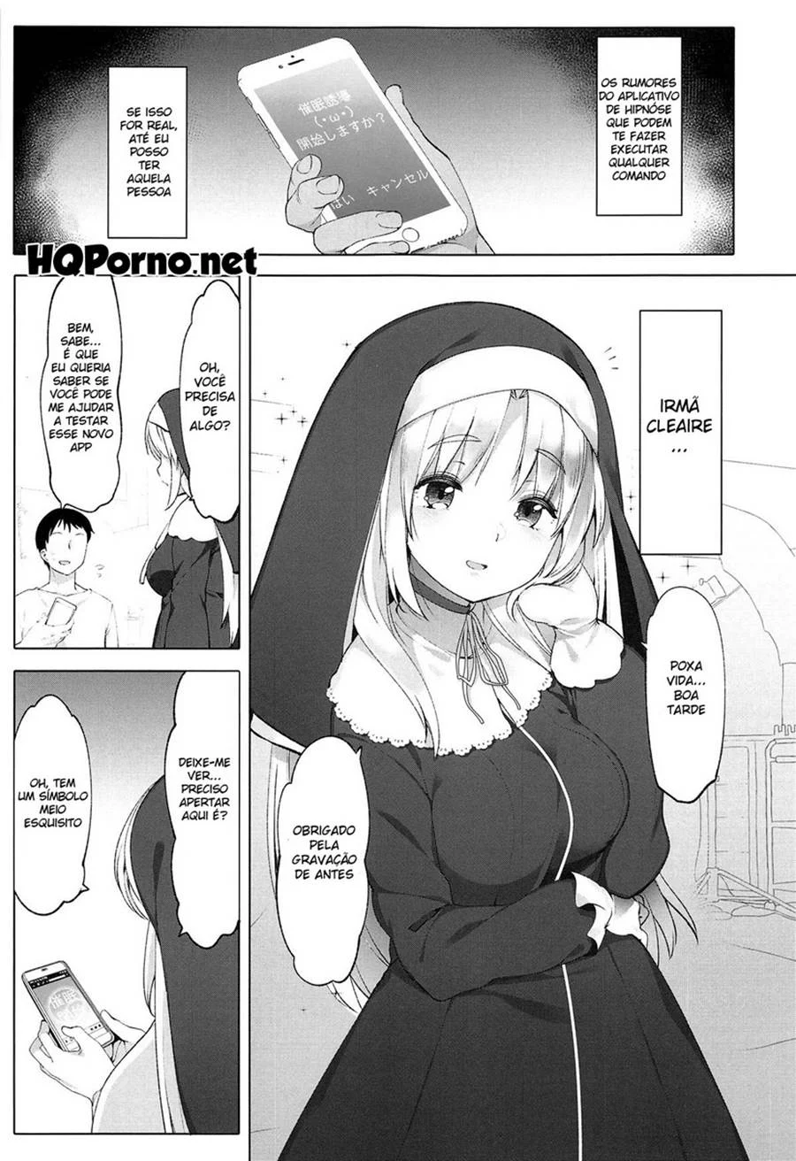 Hipnose Proibida: Irmã Cleaire Dominada Pelo Aplicativo de Prazer O Segredo Sujo da Freira: Hipnotizada e Viciada em Orgasmos A Freira Viciada: Como um App de Hipnose Corrompeu Irmã Cleaire na Cama