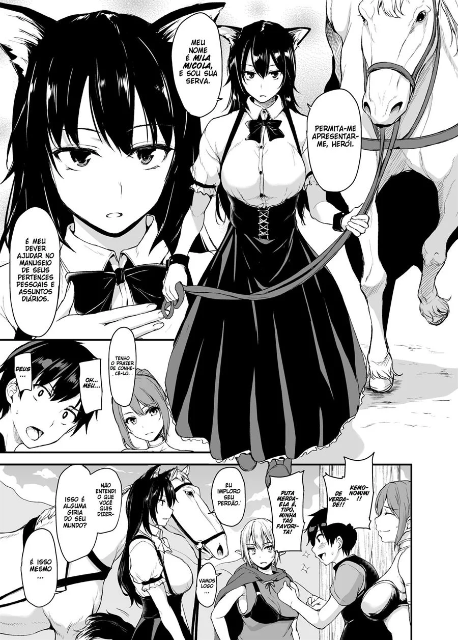 Hentai Explícito: Orgia no Outro Mundo - HQ de Sexo Ilimitado