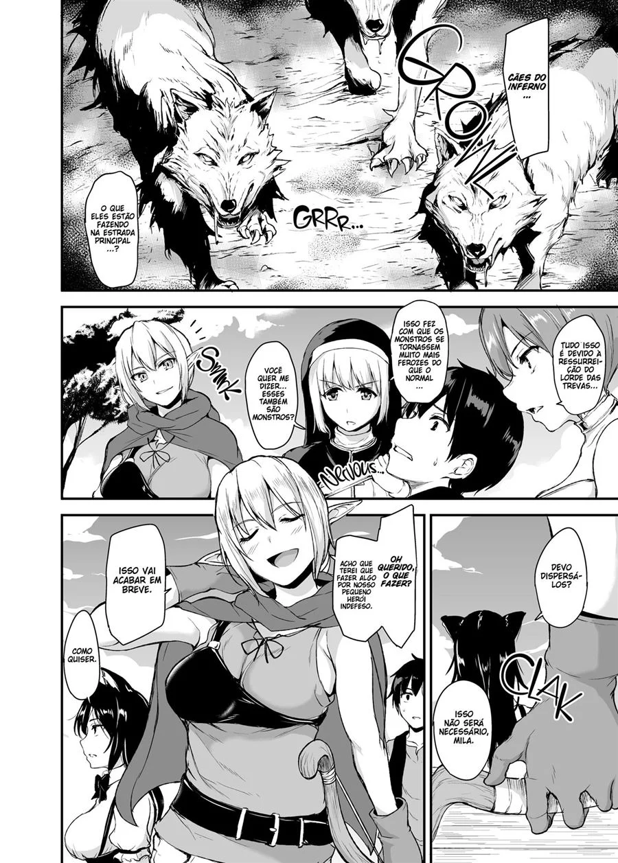 Hentai Explícito: Orgia no Outro Mundo - HQ de Sexo Ilimitado