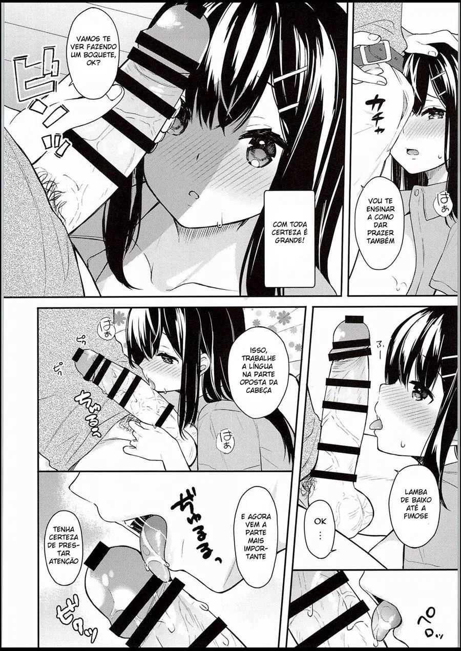 Ninfeta Insaciável: Quadrinhos Eróticos de Hentai Explícito