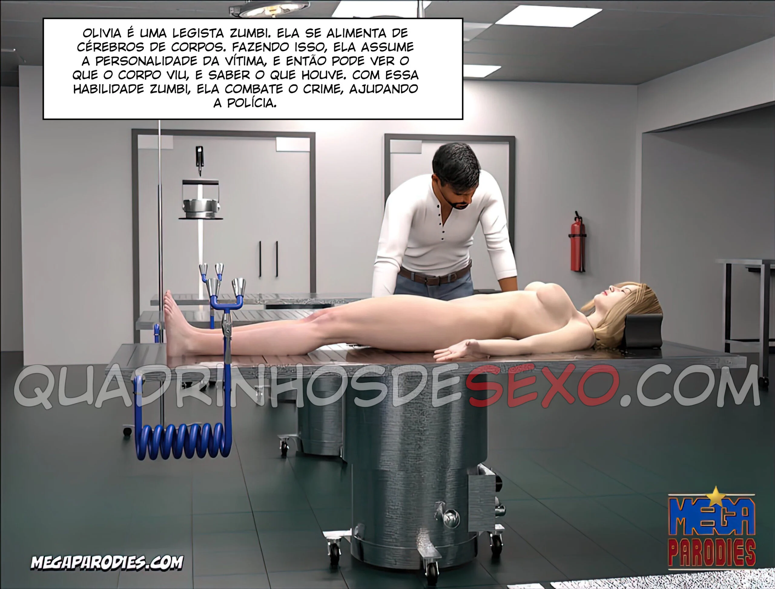Exploração Carnal de Zumbis Eróticos em 3D