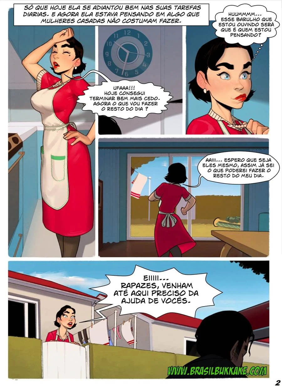 Orgia Explícita com Casada Sensual: HQ Erótica para Adultos