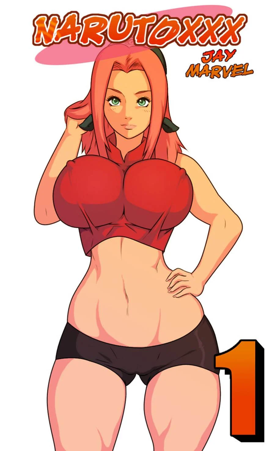 Quadrinhos Pornô Explícito: Jay Marvel Naruto Transa com Todos no Folhetim Erótico