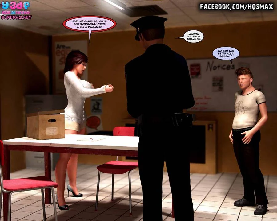Descontencha-se: A Obsessão Proibida em Quadrinhos de Sexo 3D Explícito