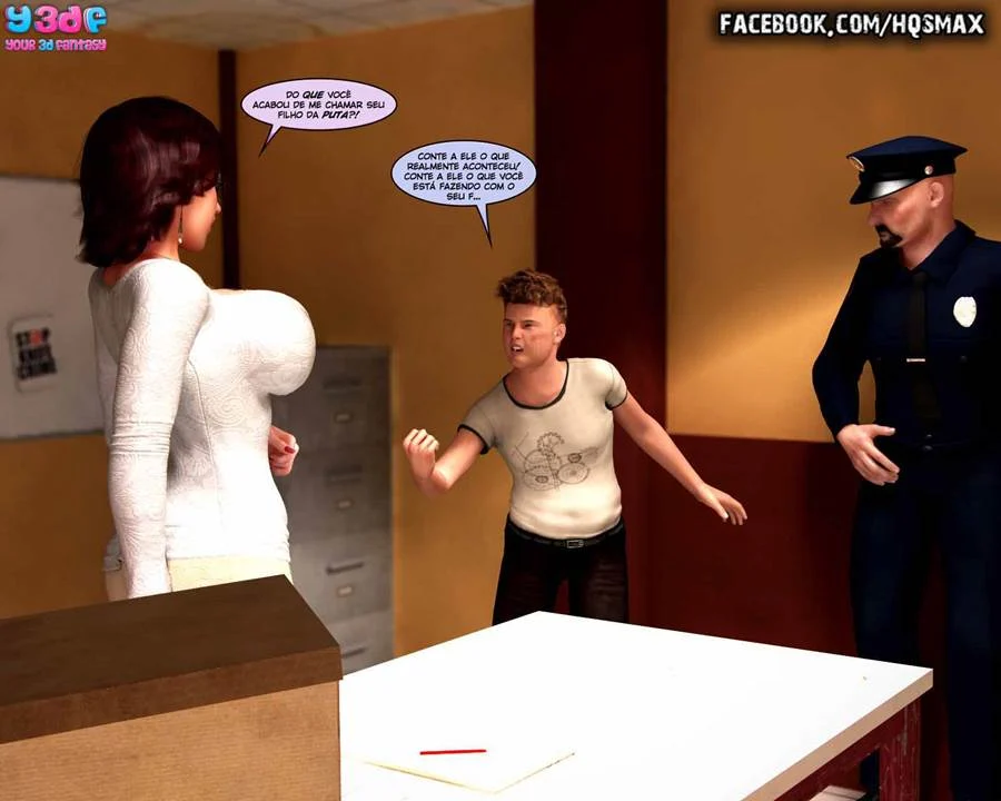 Descontencha-se: A Obsessão Proibida em Quadrinhos de Sexo 3D Explícito