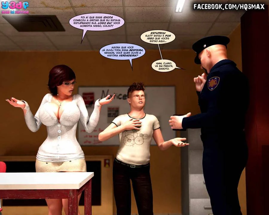 Descontencha-se: A Obsessão Proibida em Quadrinhos de Sexo 3D Explícito