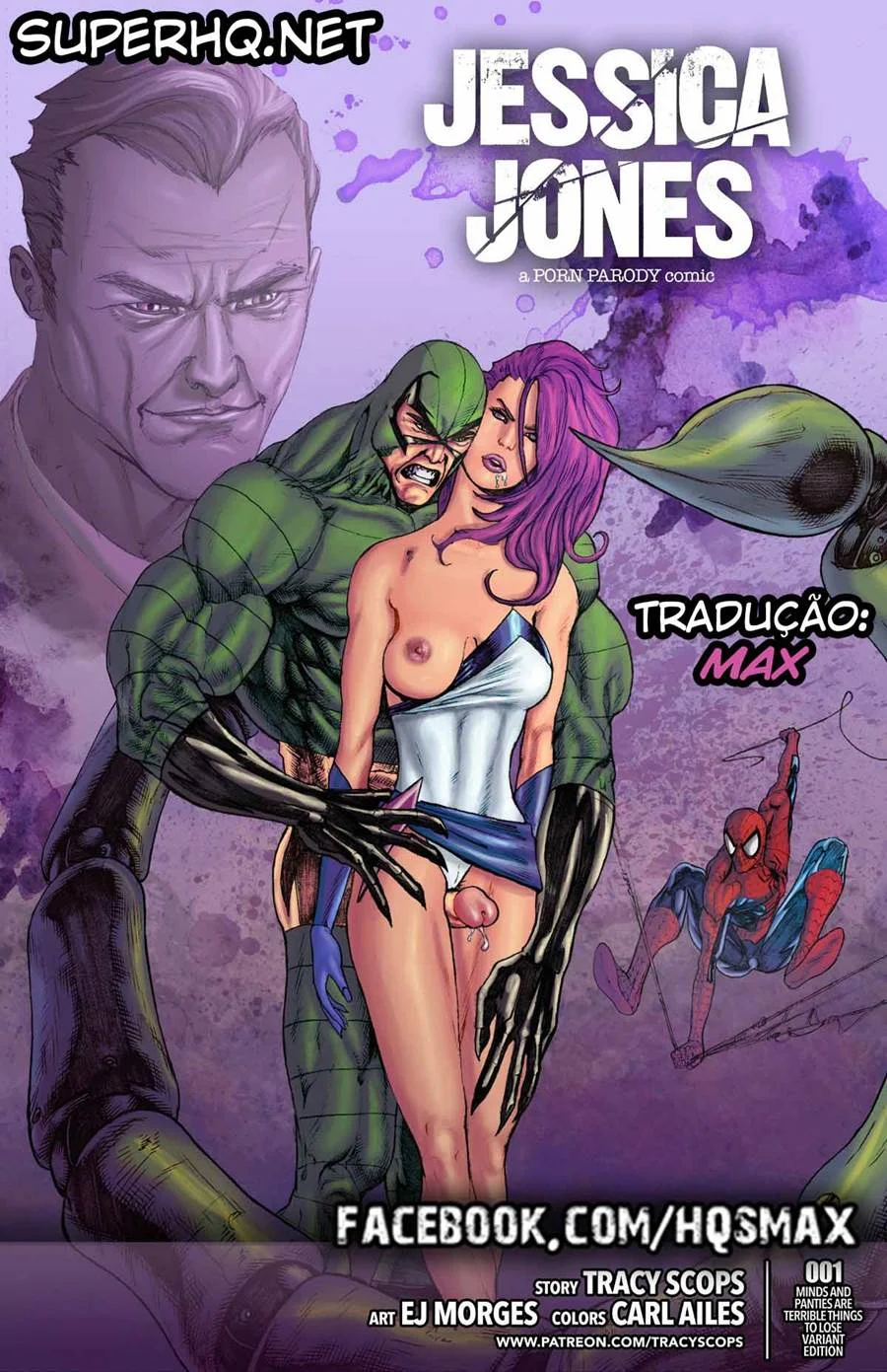 Jessica Jones: Sexo Explícito com uma Super-Heroína Depravada