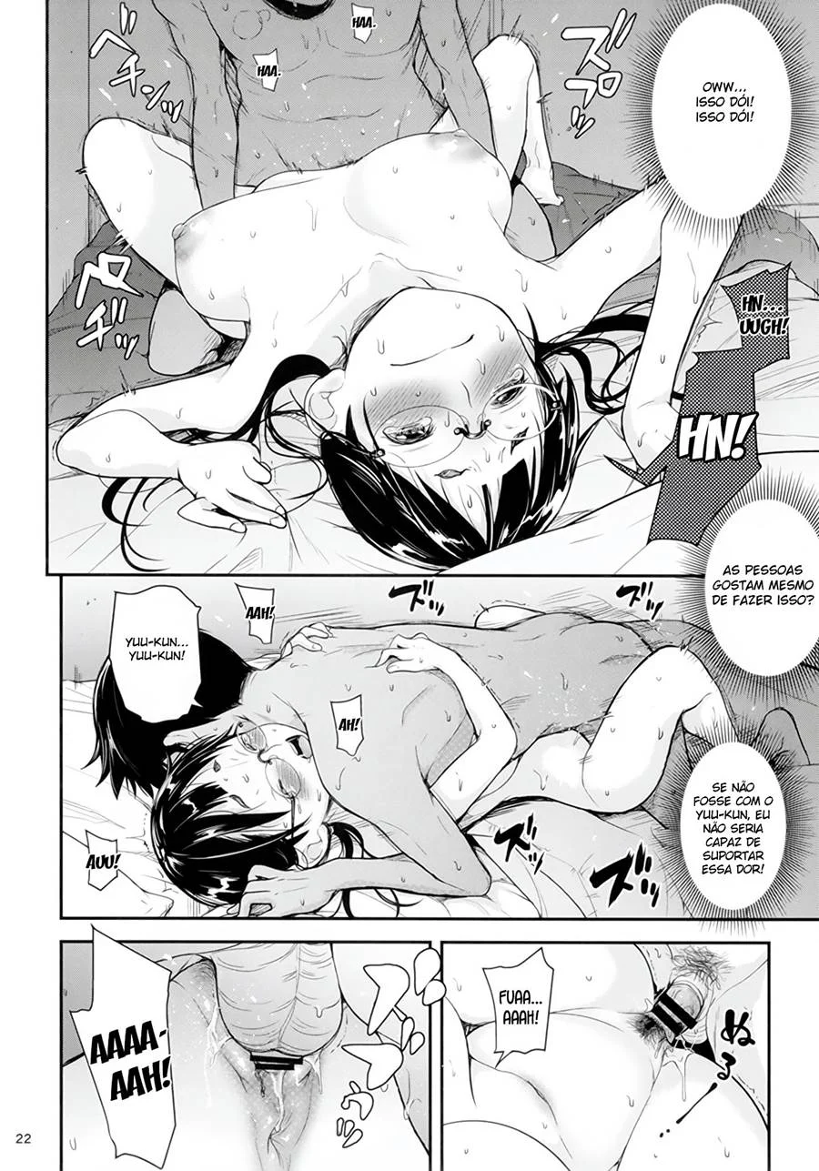 Jimi e Ichinichijuu em Sexo Explícito de 24 Horas - HQ Pornô Arrepiante
