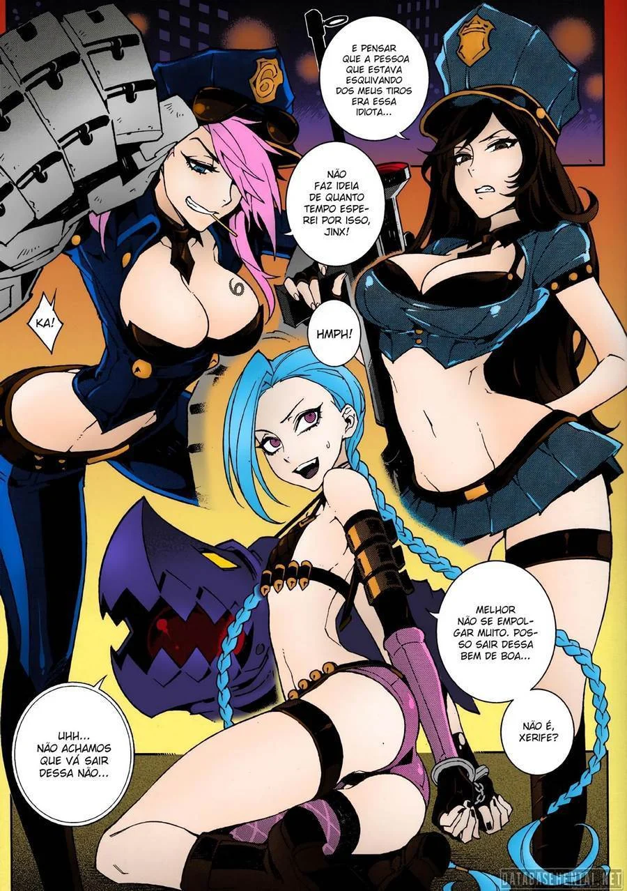 Jinx, Acelera esse Tiro Gostoso! Hentai Explícito de Qualidade
