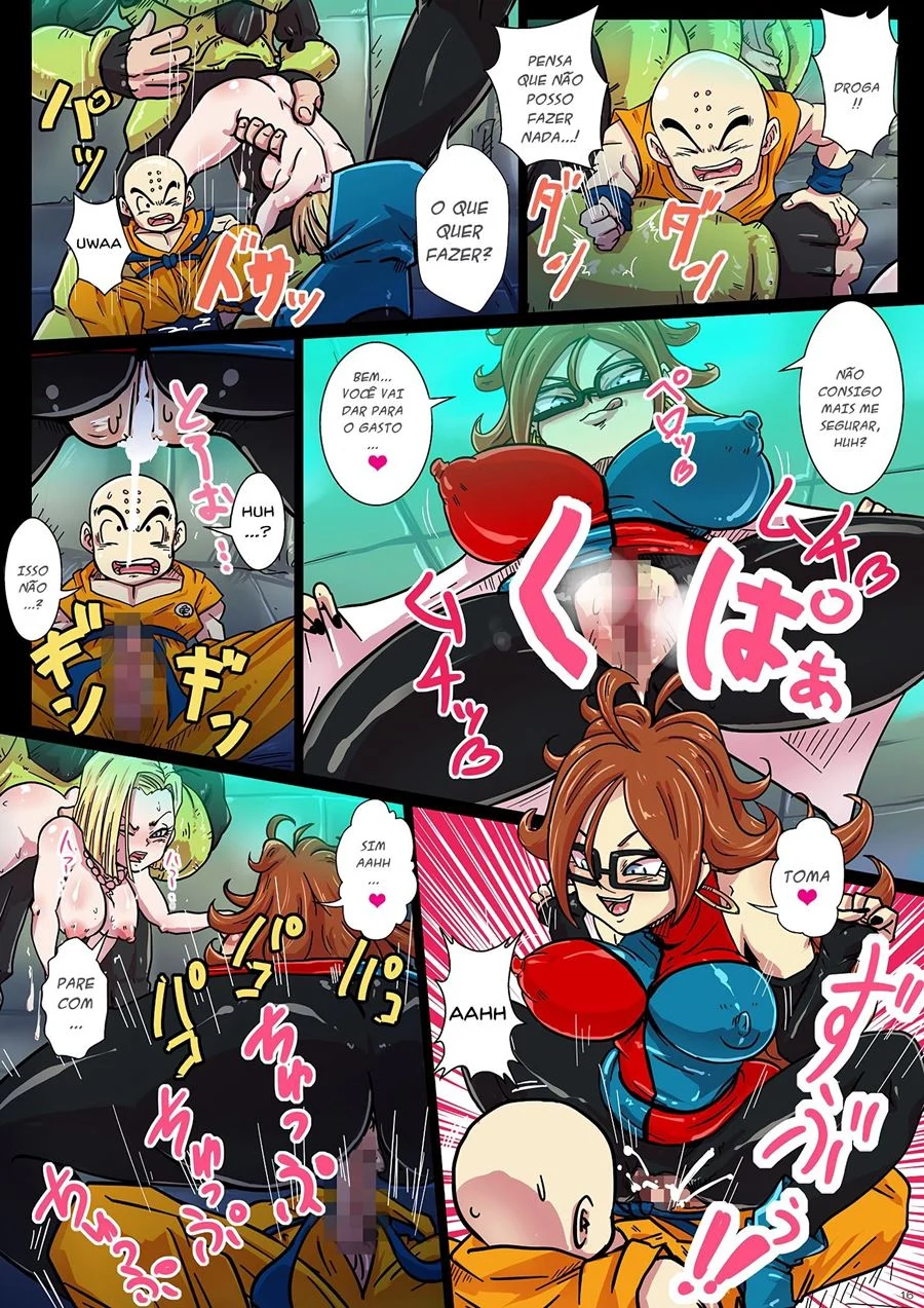 Eu Quero Ser a Cobaia dos Testes Sexuais da Bulma e dos Androides