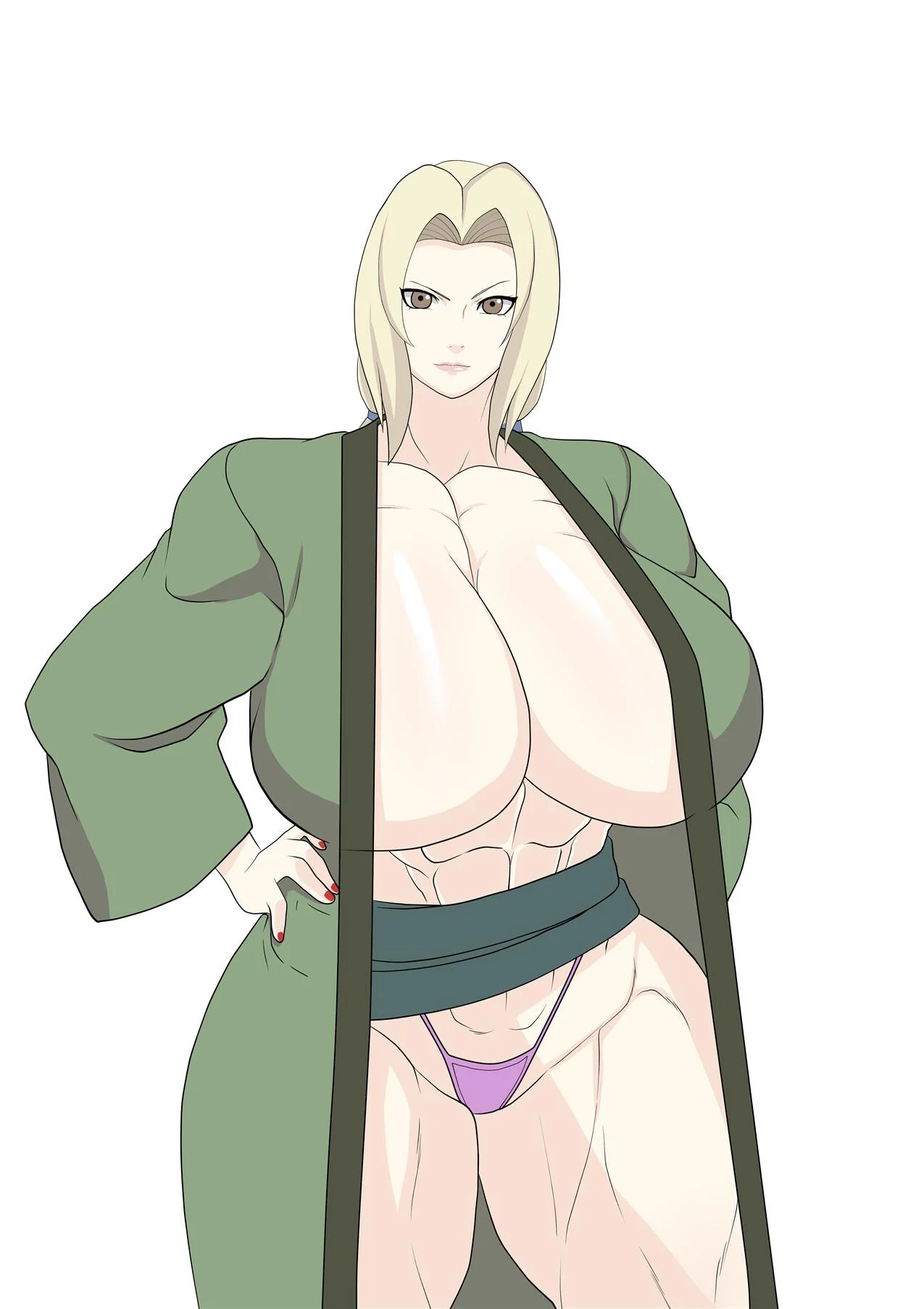 O Segredo Proibido de Tsunade: Jiraiya Enfrenta os Peitos Mais Famintos de Konoha