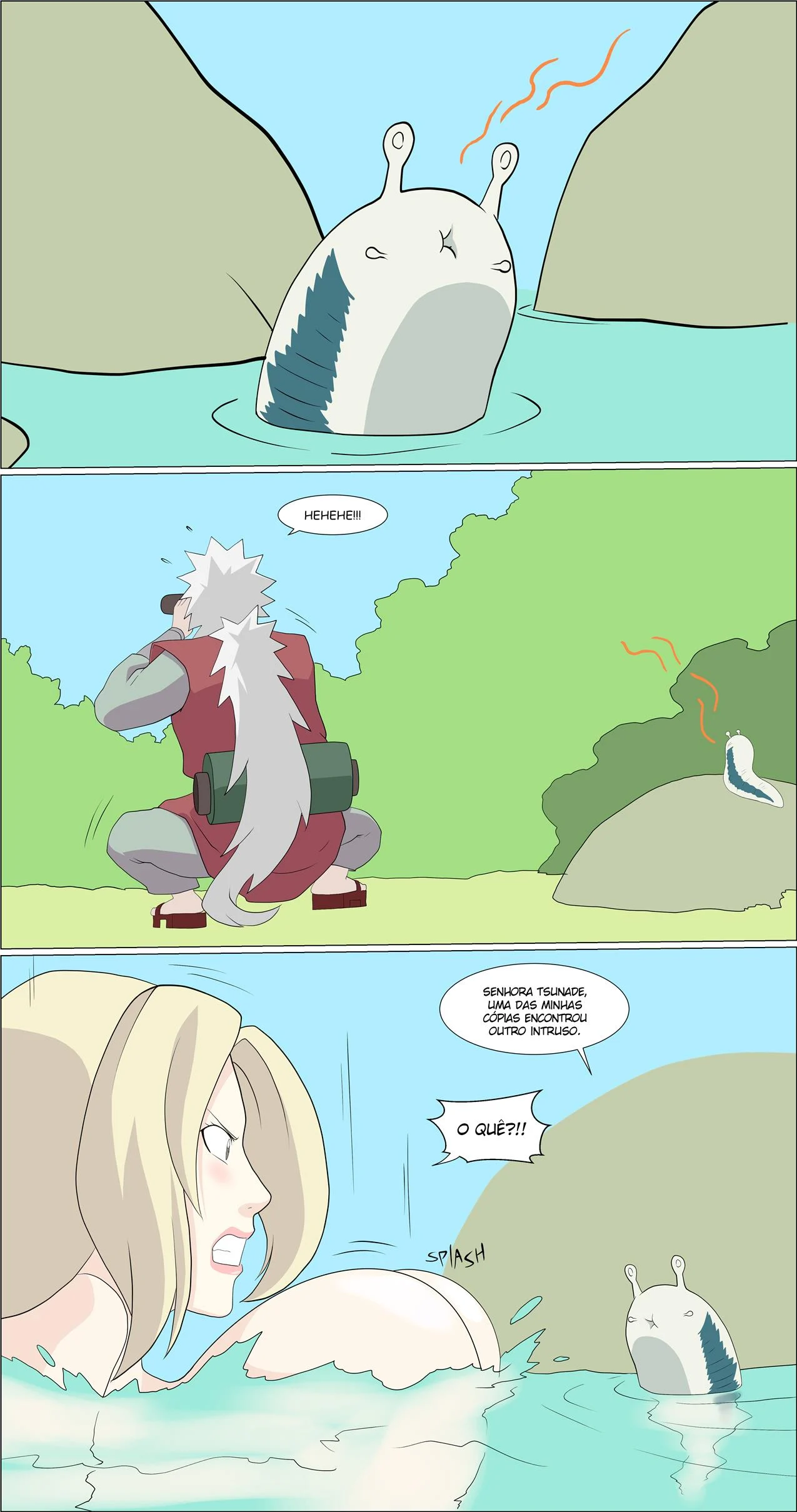 O Segredo Proibido de Tsunade: Jiraiya Enfrenta os Peitos Mais Famintos de Konoha