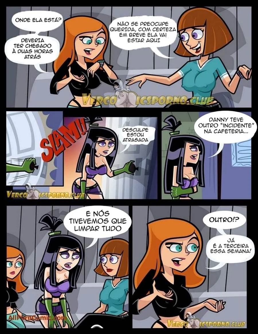 Danny Phantom: Puberdade Explícita - Quadrinhos Eróticos e Cenas de Sexo Intenso