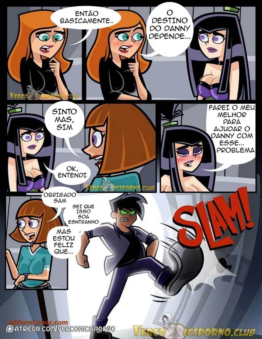Danny Phantom: Puberdade Explícita - Quadrinhos Eróticos e Cenas de Sexo Intenso