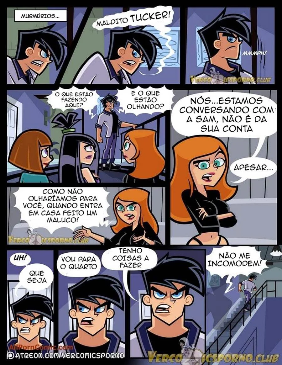 Danny Phantom: Puberdade Explícita - Quadrinhos Eróticos e Cenas de Sexo Intenso