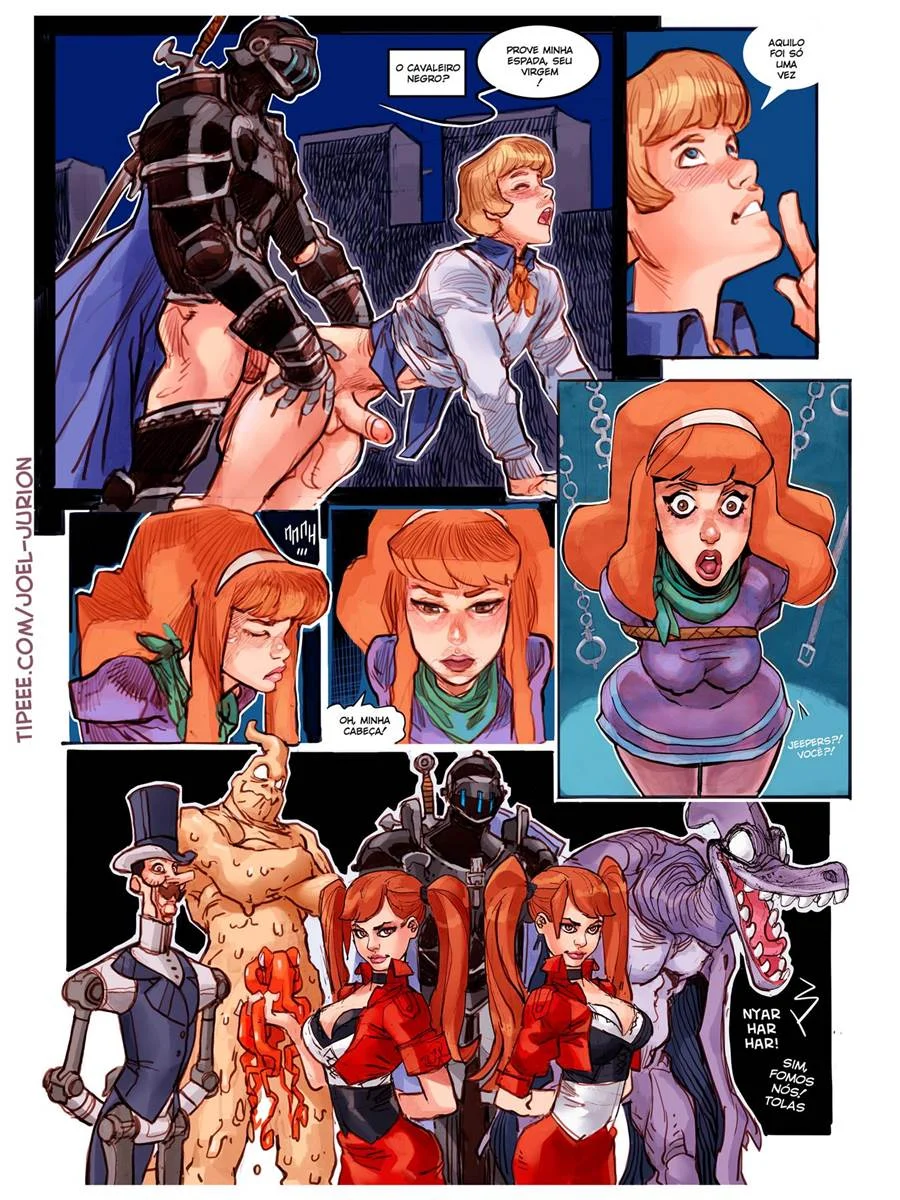 Scooby Doo: Daphine Arrombada - Quadrinhos Eróticos Explícitos Scooby Doo: Daphine Arrombada - Quadrinhos Eróticos Explícitos