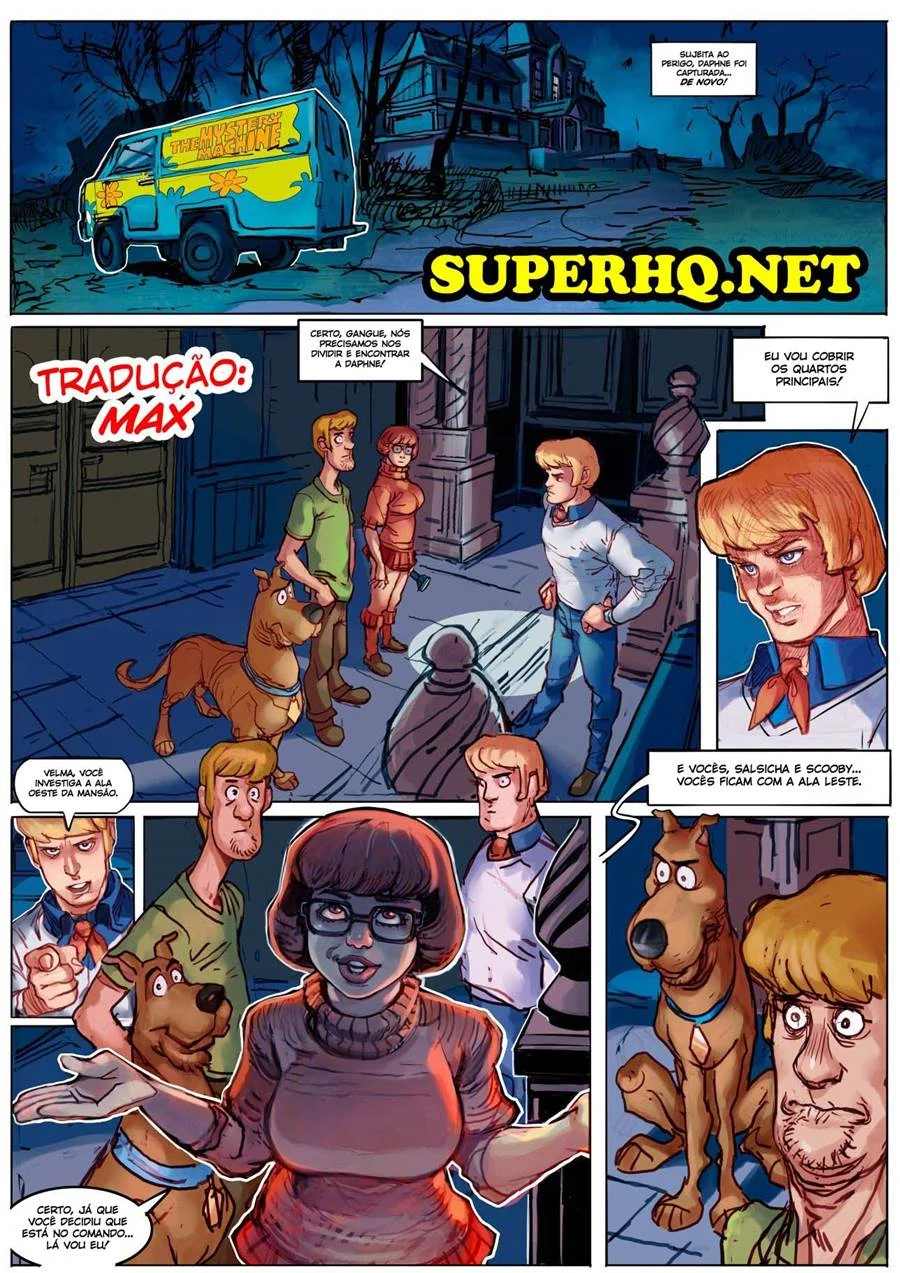 Orgia Proibida com a Daphne na Mansão: Fetiche Explícito dos Desenhos em HQ Orgia Proibida com a Daphne na Mansão: Fetiche Explícito dos Desenhos em HQ