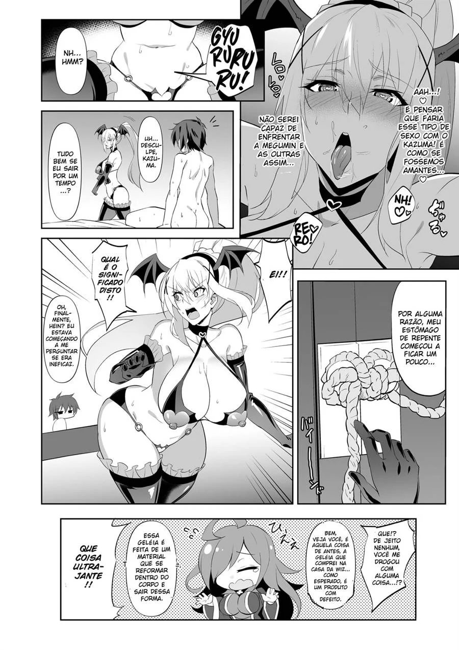 Perversão Explícita: A Princesa Darkness Submissa em Quadrinhos Eróticos