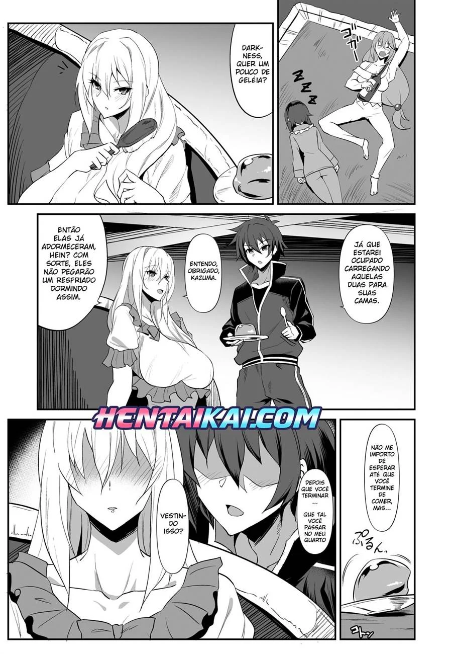 Perversão Explícita: A Princesa Darkness Submissa em Quadrinhos Eróticos