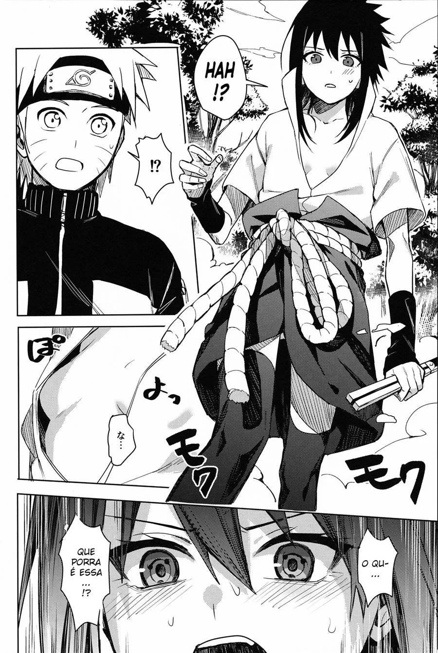 Mulheres Nuas da Vila Oculta: Quadrinhos Eróticos de Naruto
