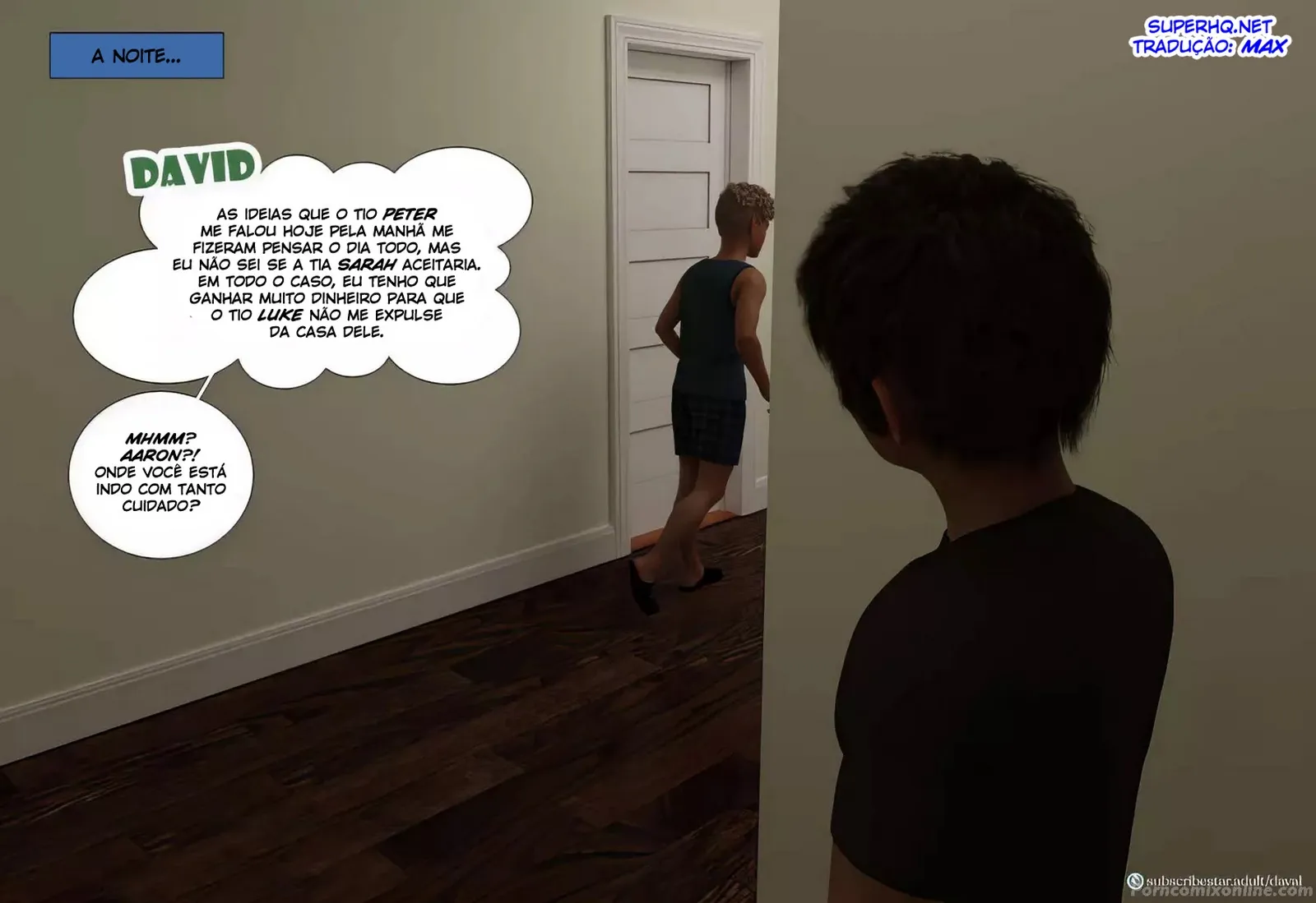 Quadrinhos 3D Explícitos: Daval3d e Amigas em Fodas Quentes