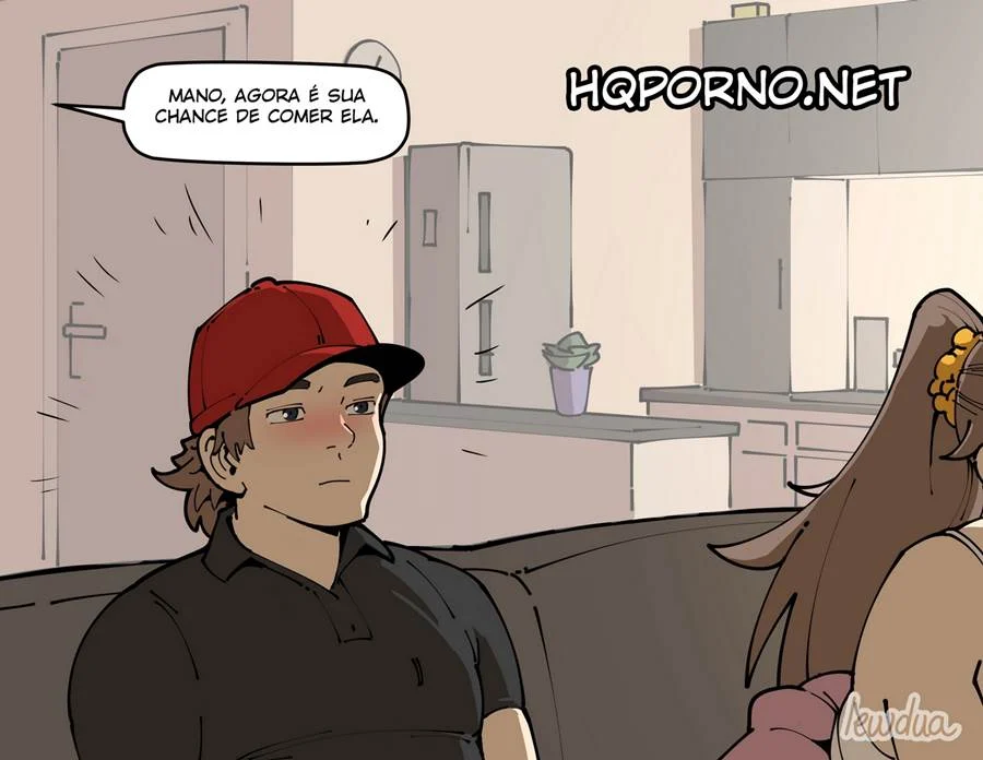 Sedução Explícita: David e Natasha em HQ Erótica com Cenas de Futanari