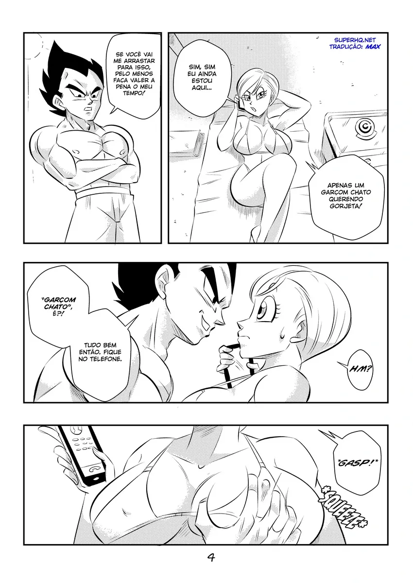 Goku e Bulma na praia: Sexo Explícito nos Quadrinhos Eróticos