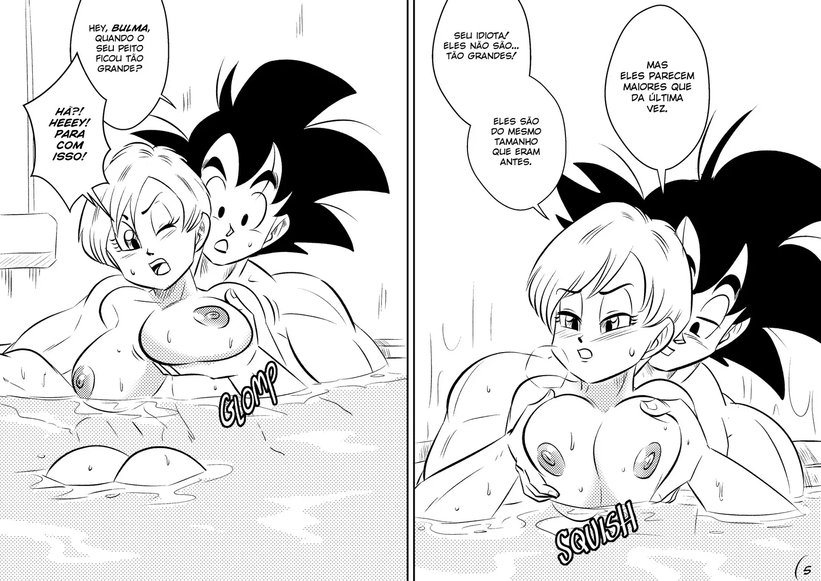 Quadrinhos Picantes do DBZ: Amigos com Muito Mais que Benefícios