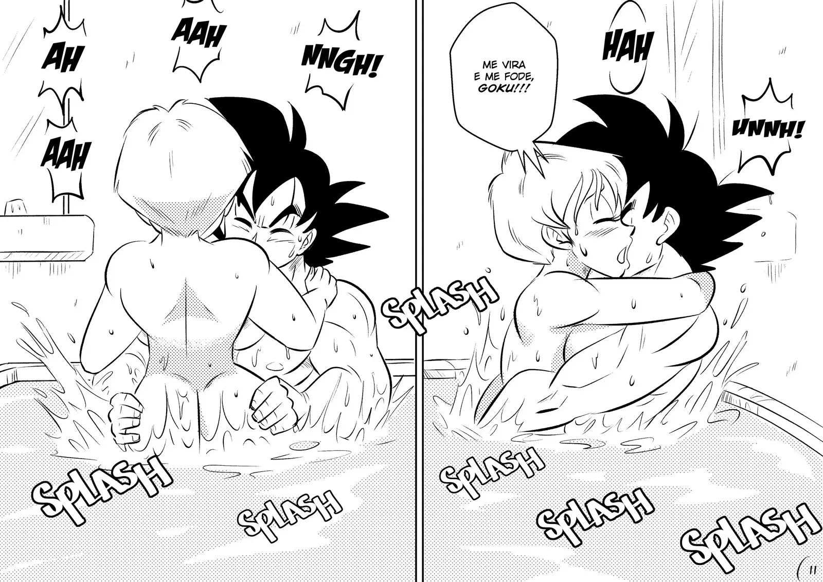 Quadrinhos Picantes do DBZ: Amigos com Muito Mais que Benefícios