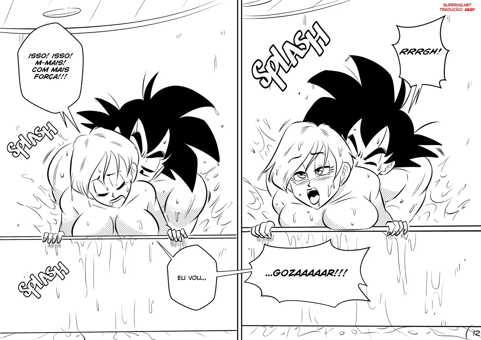 Quadrinhos Picantes do DBZ: Amigos com Muito Mais que Benefícios