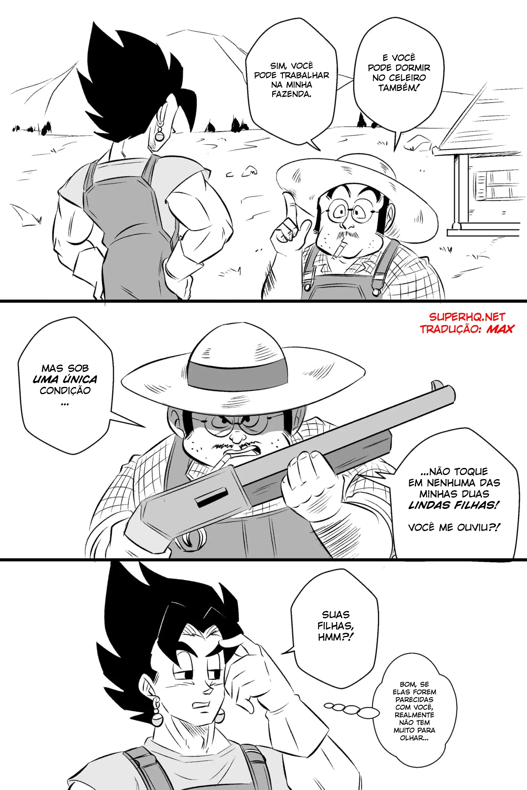 Safadeza na Fazenda: Hentai Explícito de DBZ com Poderosas Transas