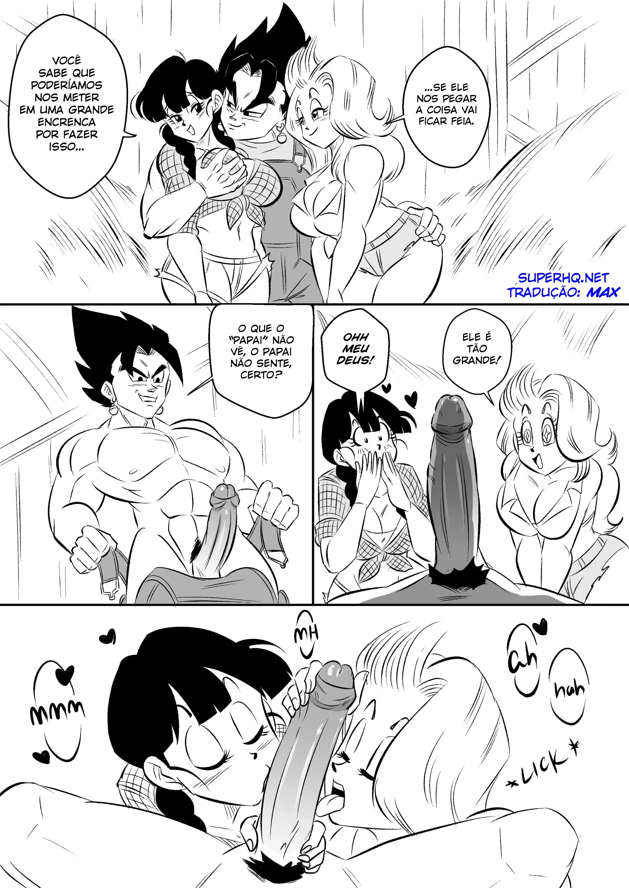 Safadeza na Fazenda: Hentai Explícito de DBZ com Poderosas Transas