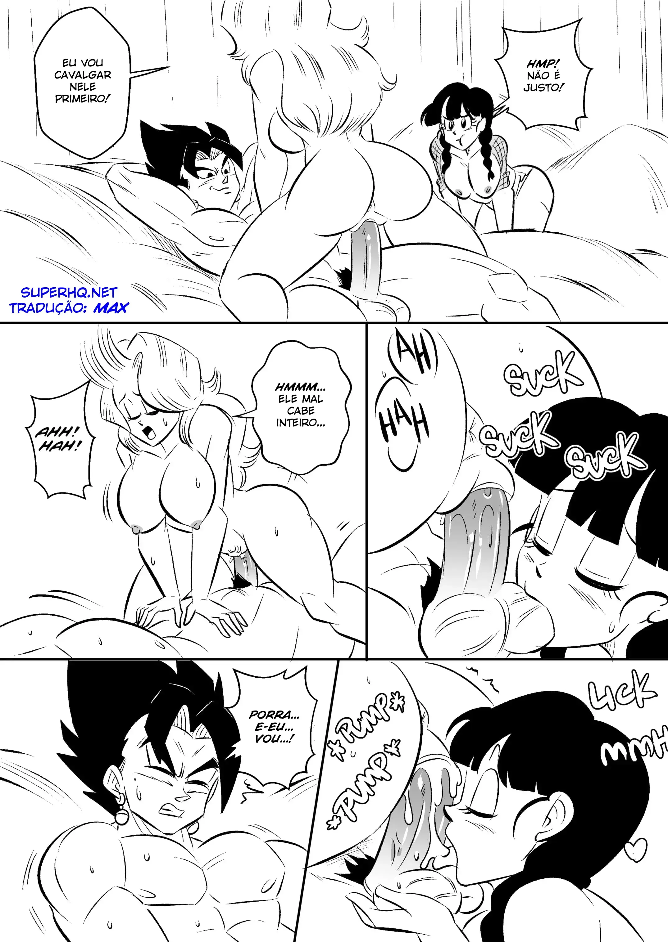Safadeza na Fazenda: Hentai Explícito de DBZ com Poderosas Transas
