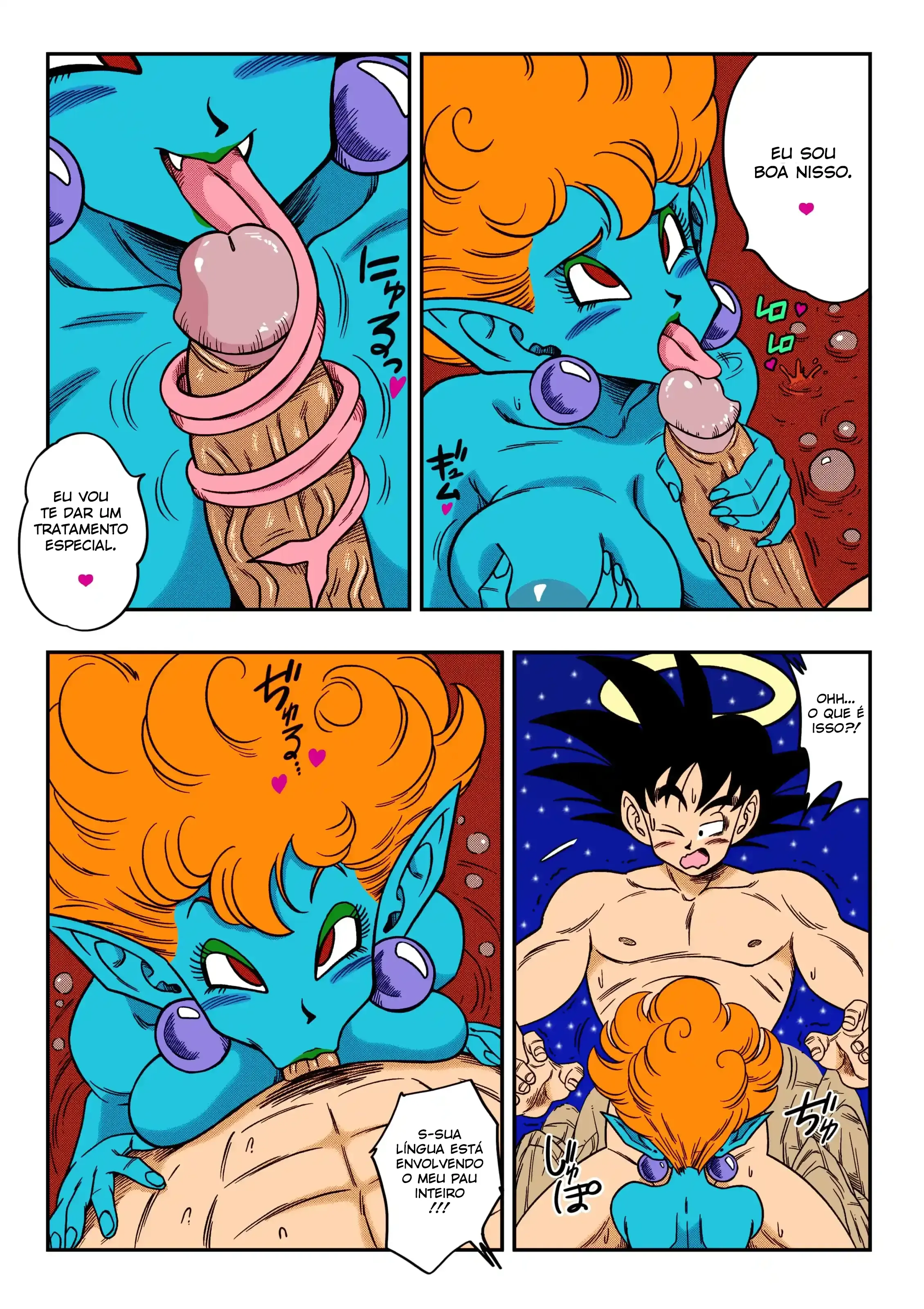 Suculenta Princesa da Serpente em Hentai Explícito de Dragon Ball