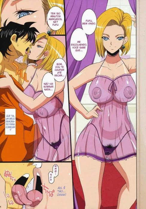 Uma Espetada no Android 18: A Máquina de Sexo Mais Quente de Dragon Ball