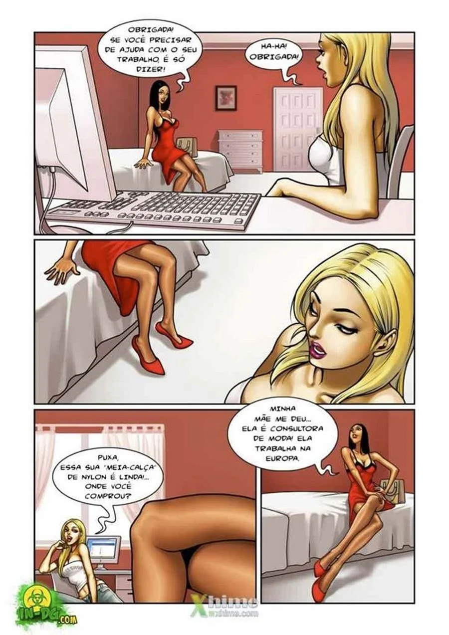 Quarto Proibido: Foda Explícita entre Travestis e Colega de Casa