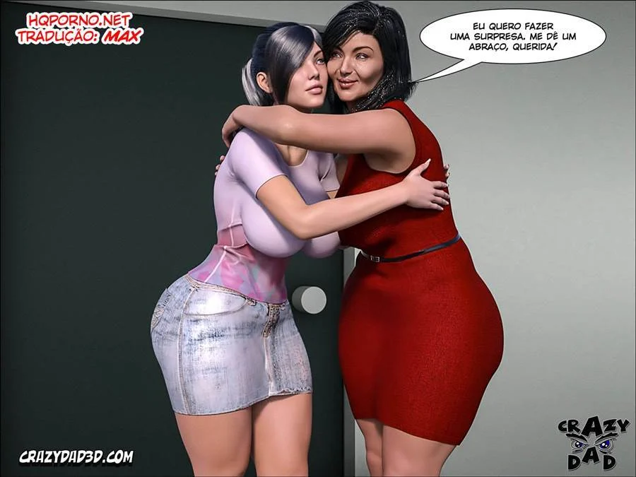Sua Irmã Mais Velha no Chiqueiro: Sexo Explícito em HQ 3D