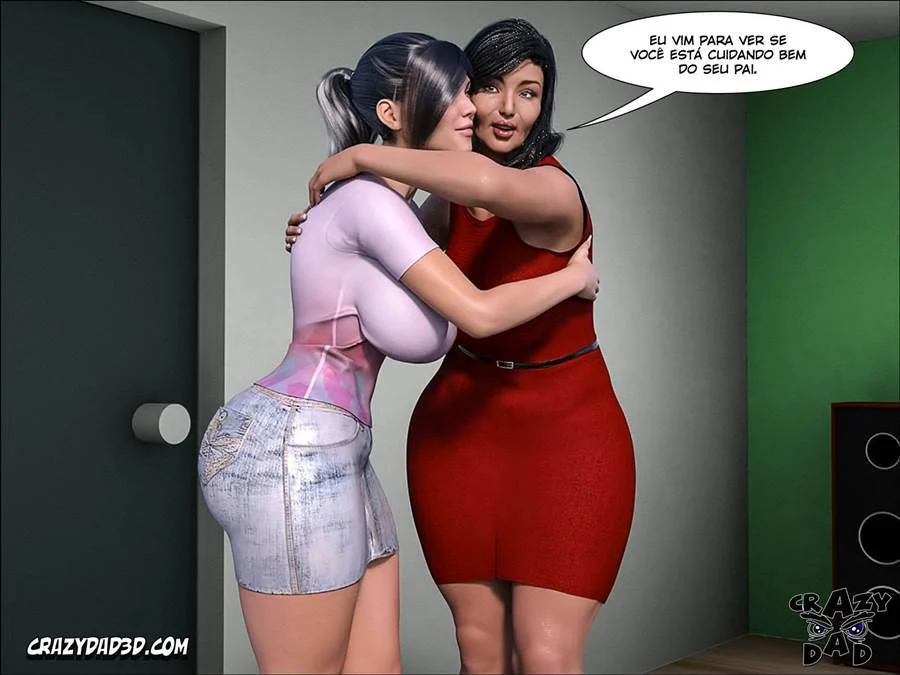 Sua Irmã Mais Velha no Chiqueiro: Sexo Explícito em HQ 3D