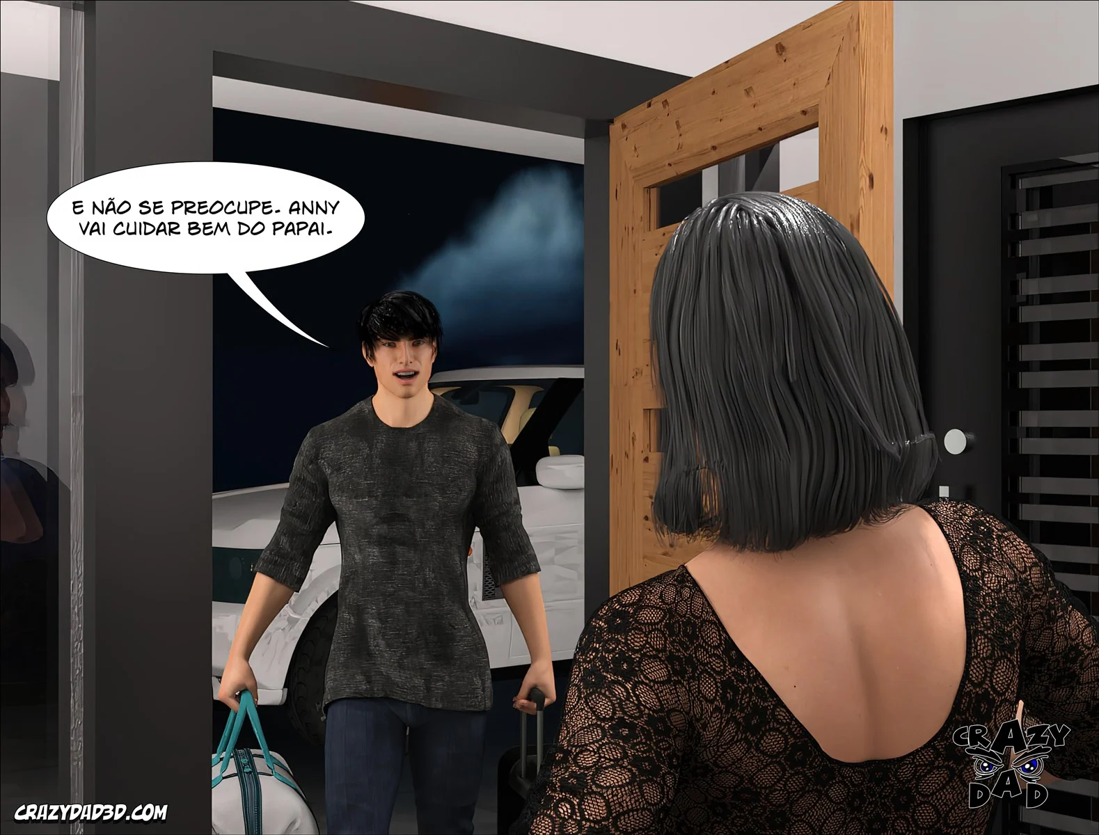 A Irmã Mais Velha Me Ensina a Transar - Hentai 3D Explícito.